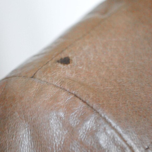 Vampy Brown Danier Leather Jacket - Picture 5 of 12